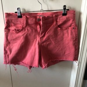 Boyfriend Pink Jean shorts, size 4, Old Navy